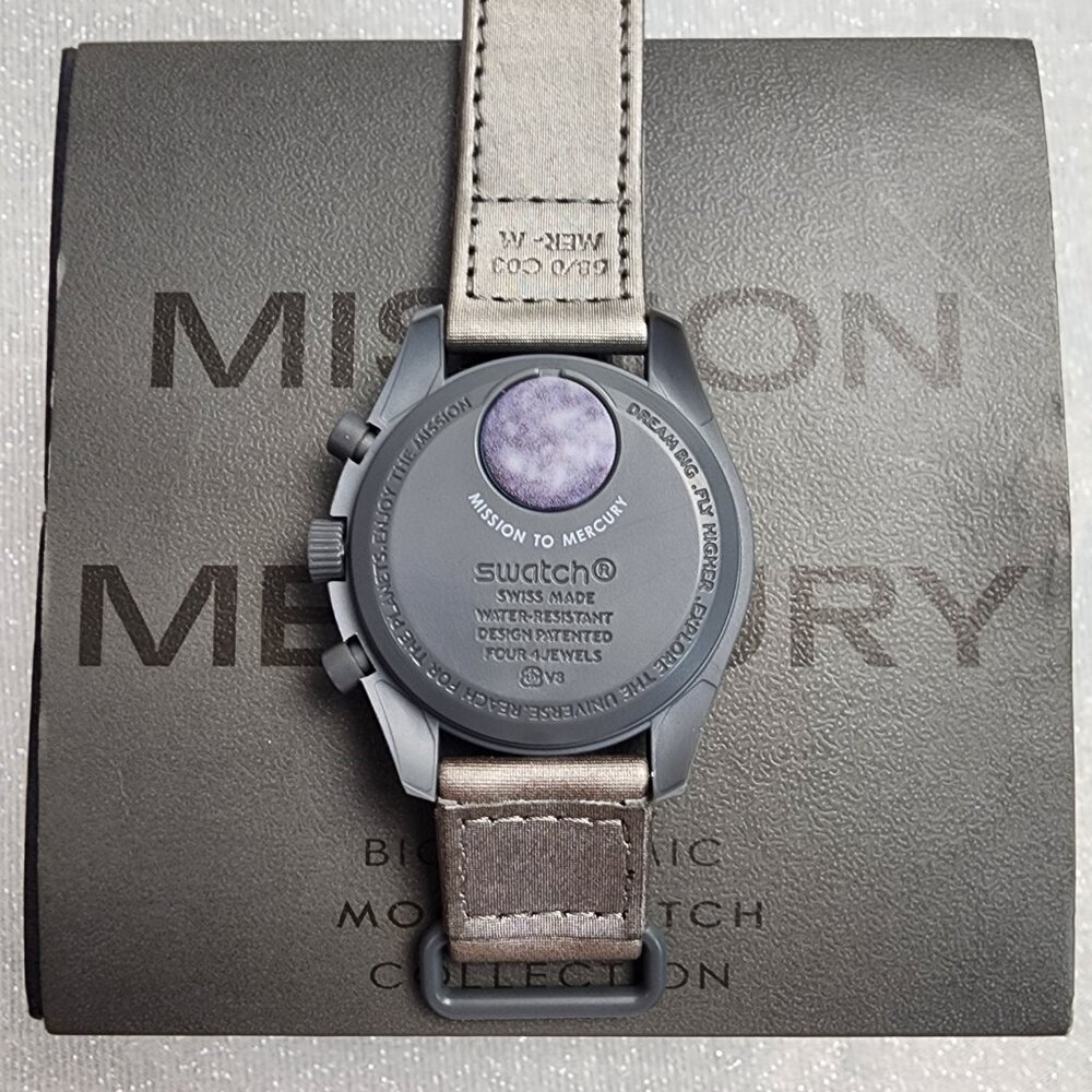 Swatch X Omega Bioceramic Moonswatch Mission To The MERCURY - Picture 2 of 8